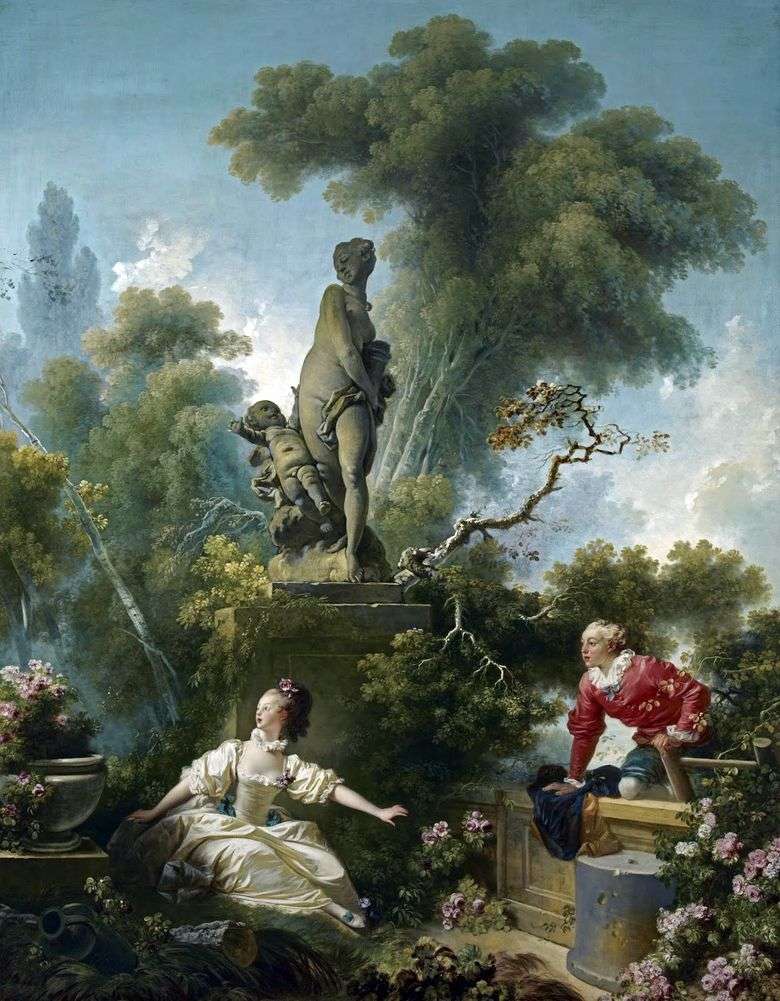 Encuentro   Jean Honore Fragonard