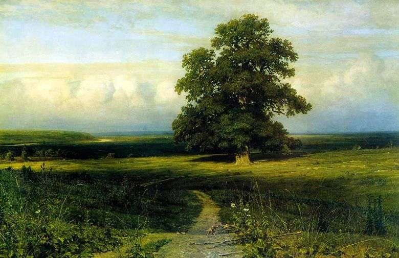 Entre los valles llanos   Ivan Shishkin