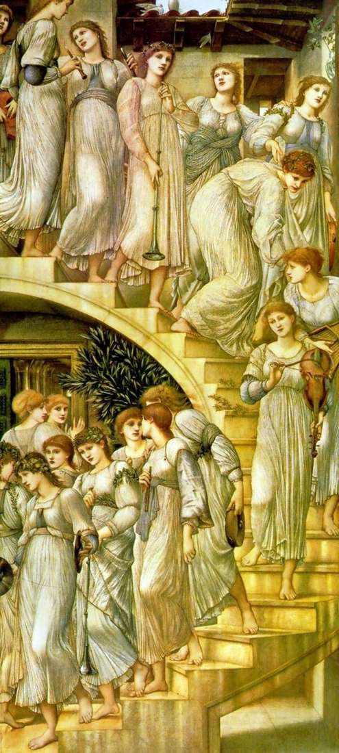 Escalera de oro   Edward Burne Jones