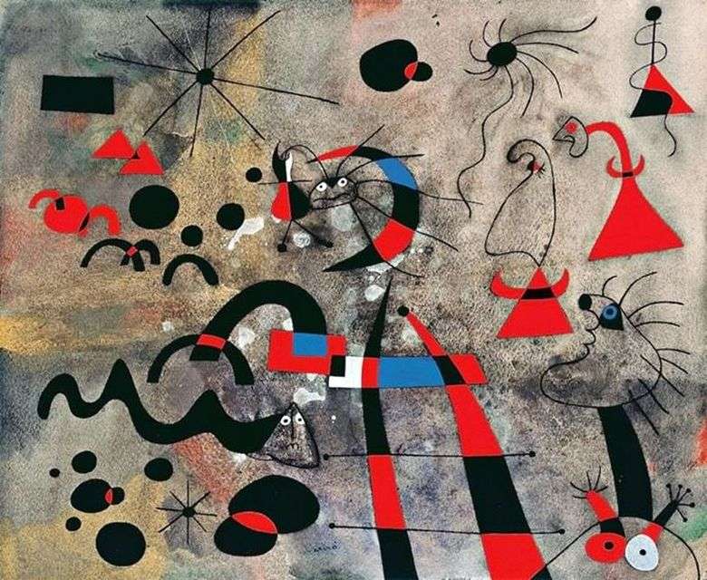 Escalera de rescate   Juan Miró