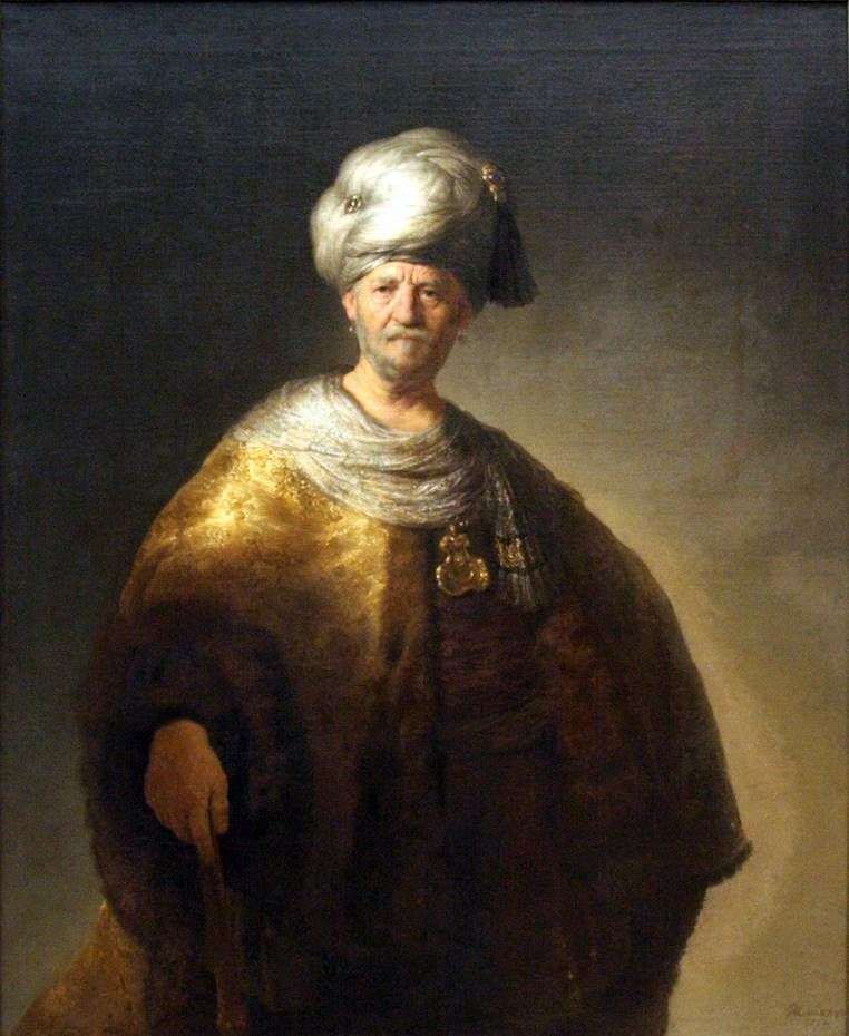 Eslavo noble   Rembrandt Harmens Van Rhine
