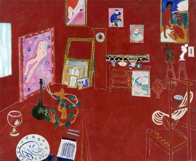 Estudio rojo   Henri Matisse