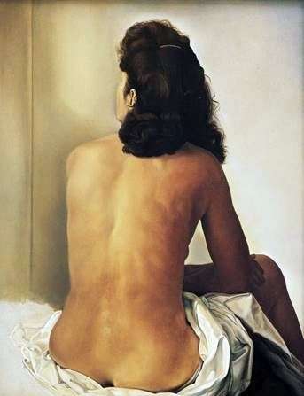 Gala desnuda recostada   Salvador Dali