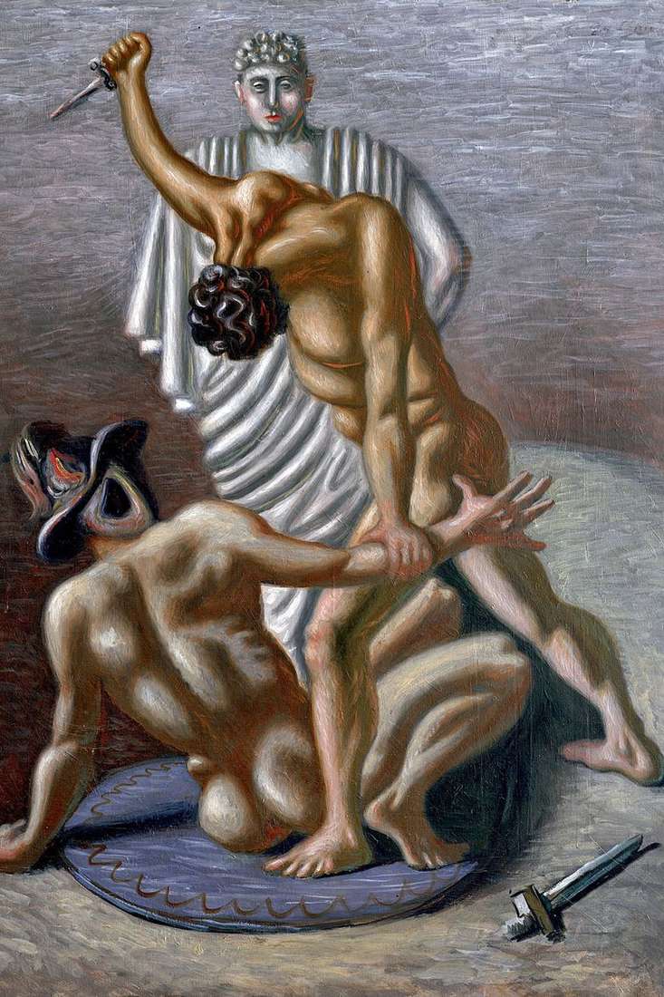 Gladiadores   Giorgio de Chirico