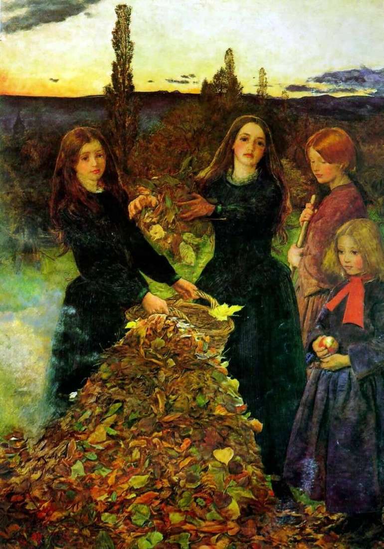 Hojas de otoño   John Everett Millais