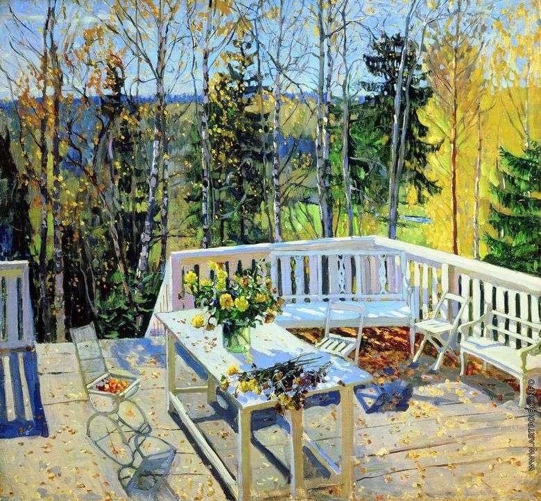 Terraza abandonada   Stanislav Zhukovsky