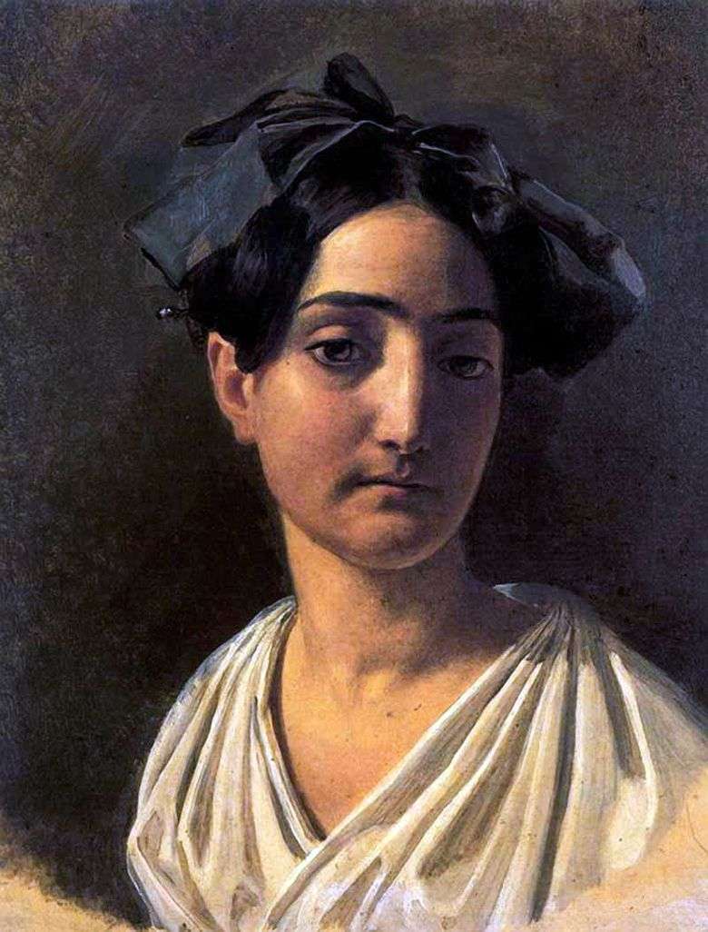 Retrato de Vittoria Caldoni Lapchenko   Alexander Ivanov