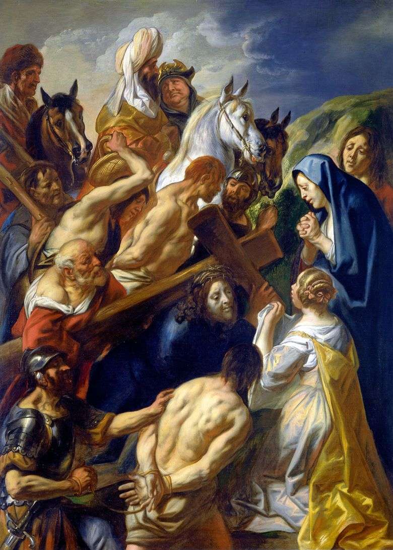 Camino al Calvario   Jacob Jordaens