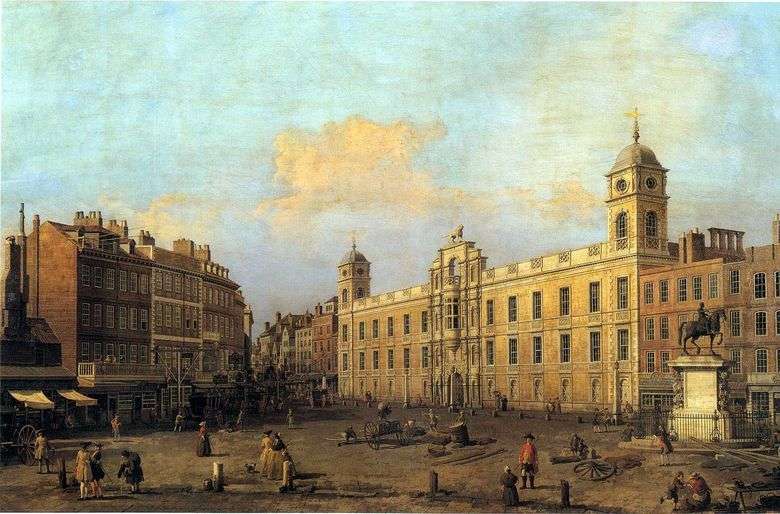 Londres, Northumberland House   Antonio Canaletto