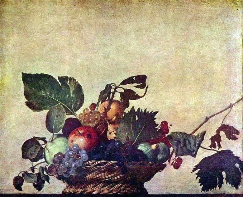 Canasta De Frutas   Michelangelo Merisi da Caravaggio