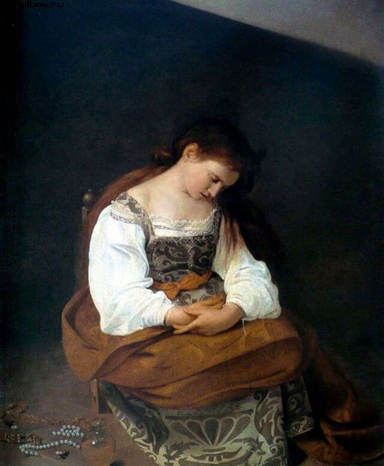 María Magdalena   Michelangelo Merisi da Caravaggio