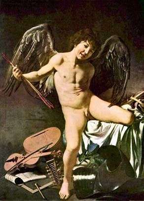 Cupido ganador   Michelangelo Merisi da Caravaggio