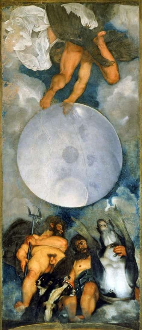 Júpiter, Neptuno y Plutón   Michelangelo Merisi da Caravaggio