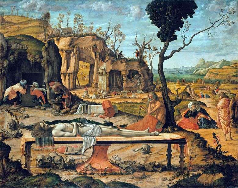 Cristo muerto   Vittore Carpaccio