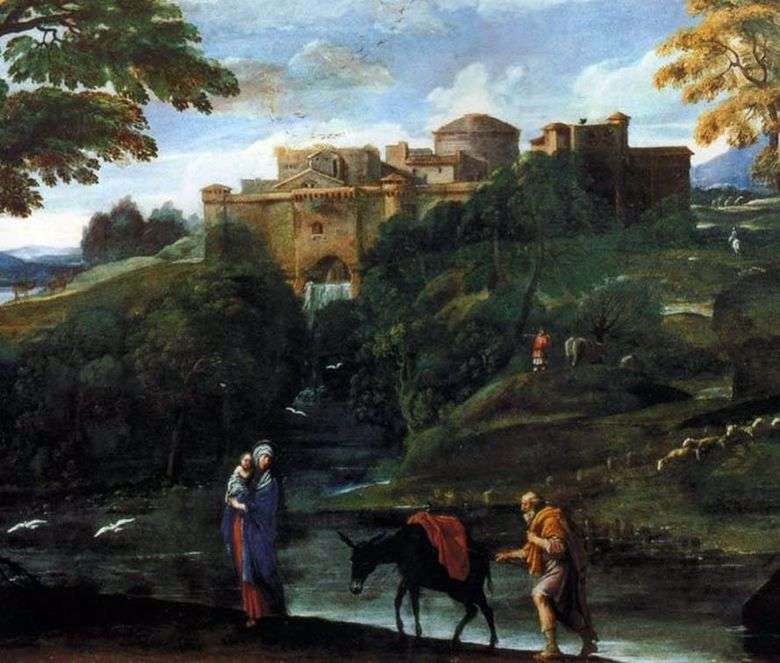 Vuelo a Egipto   Annibale Carracci