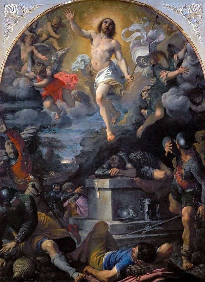 La resurrección de Cristo   Annibale Carracci