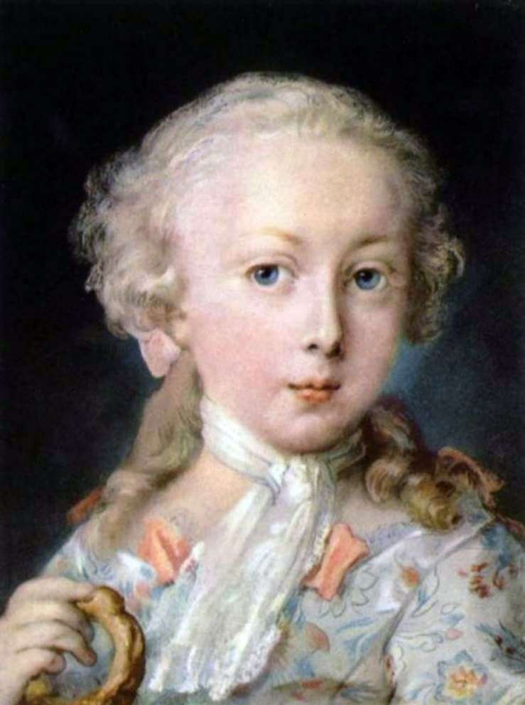 Retrato de un niño de la familia Le Blon   Rosalba Carriera