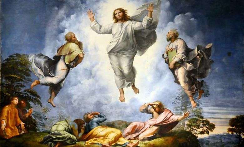 La Transfiguración de Cristo   Rafael Santi