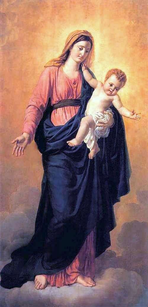 La Virgen y el Niño   Orest Kiprensky