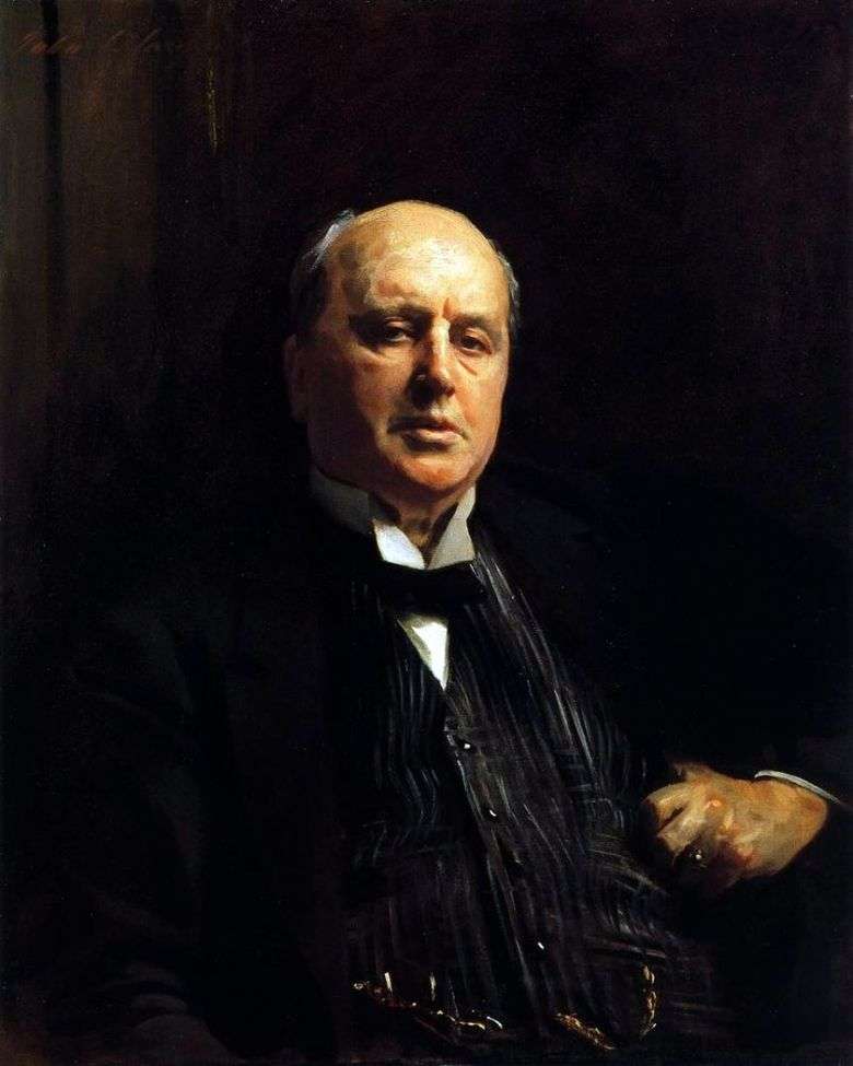 Retrato de Henry James   John Sargent