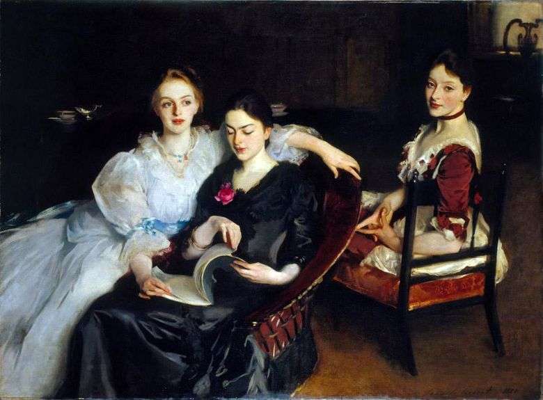 Las tres señoritas Vickers   John Sargent