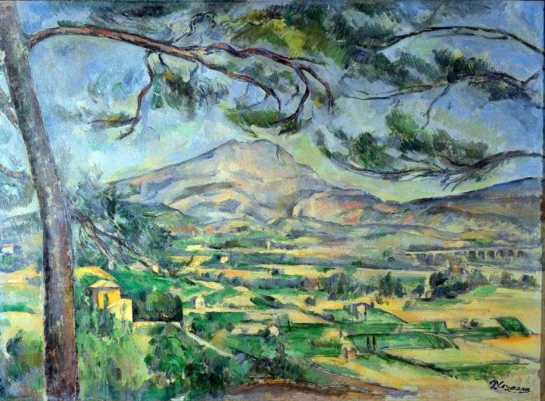 Monte Santa Victoria   Paul Cézanne
