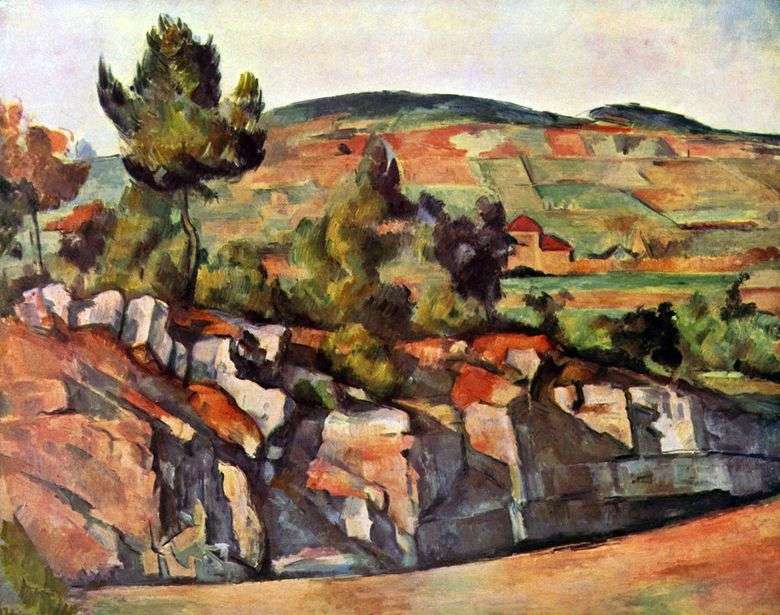 Montañas en la Provenza   Paul Cézanne