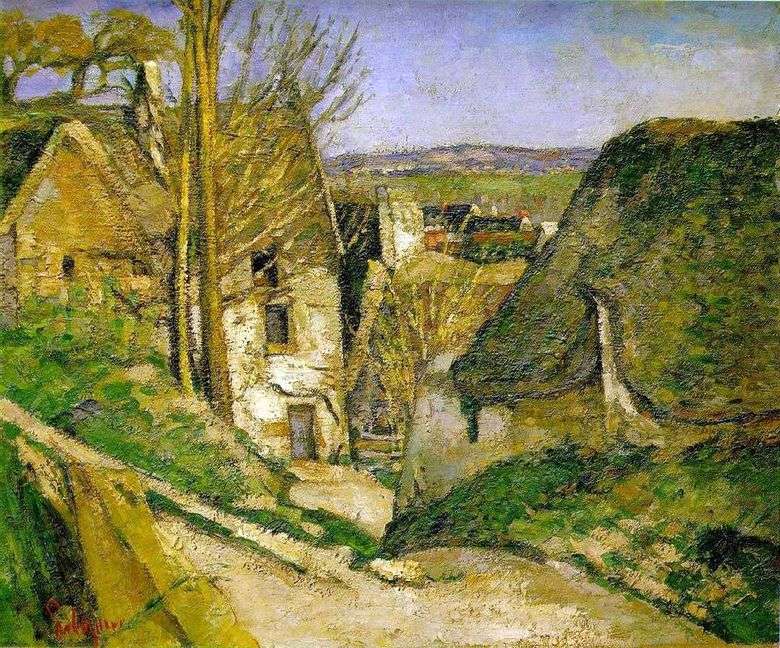 Casa de los ahorcados   Paul Cézanne