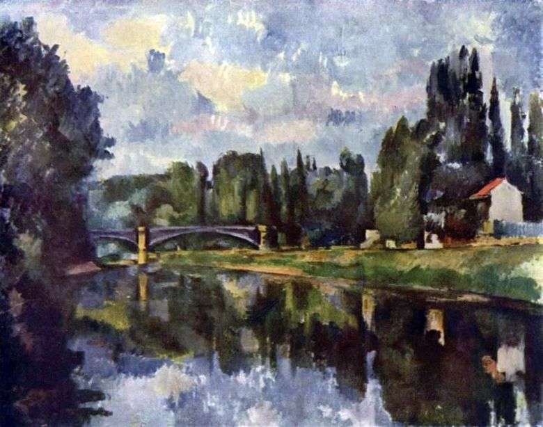 Puente sobre el Marne en Creteus   Paul Cezanne
