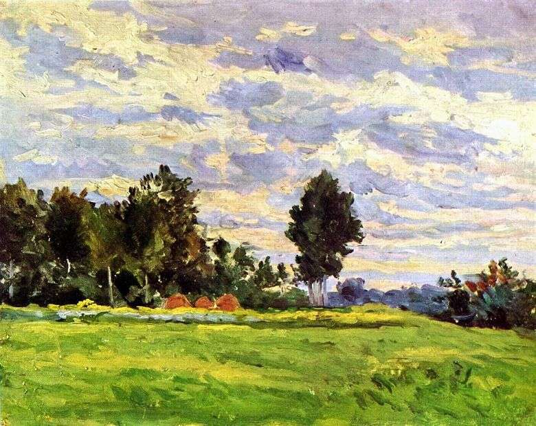 Paisaje en Italia de Francia   Paul Cezanne