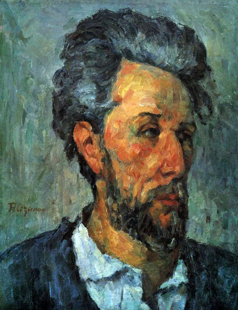 Retrato de Victor Shoke   Paul Cezanne