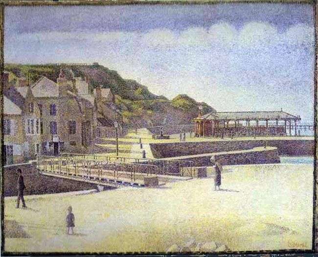 Por en Bessin, domingo   Georges Ceurat