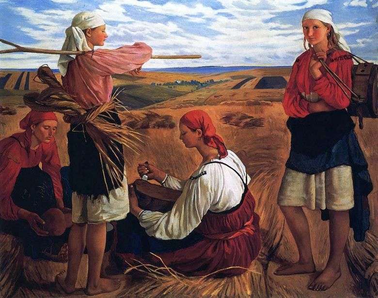 Cosecha   Zinaida Serebryakova