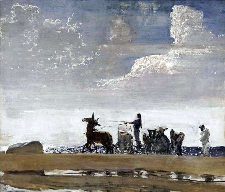 Odisea y Navzikaya   Valentin Serov