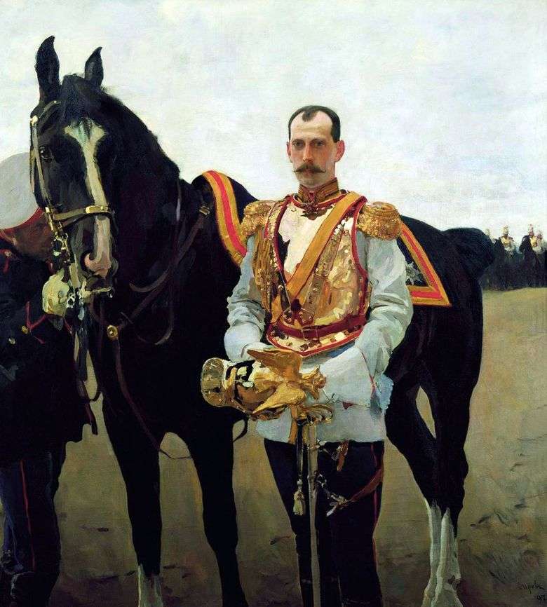 Retrato del gran duque Pavel Alexandrovich   Valentin Serov