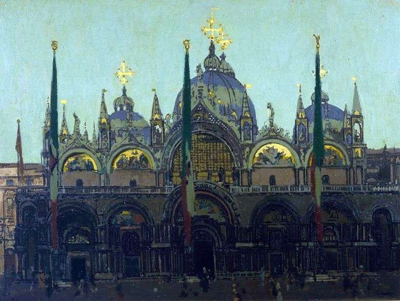 San Marco, Venecia   Walter Richard Sickert