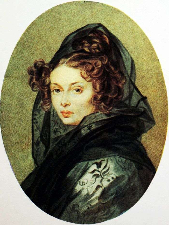 Retrato de Alexandra G. Muravyova   Peter Sokolov