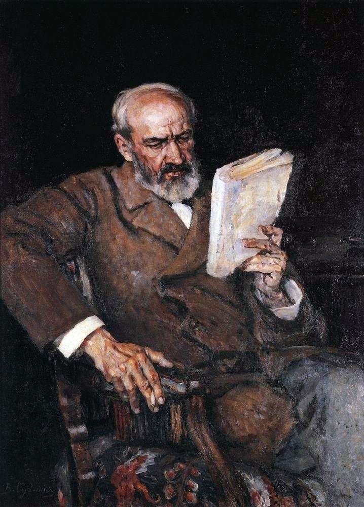 Retrato del Dr. A. E. Yezersky   Vasily Surikov