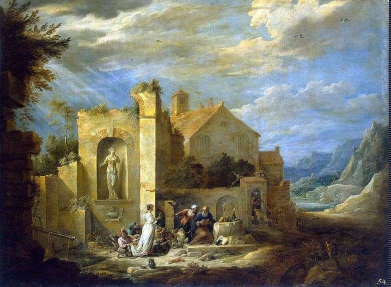 La tentación de San Antonio   David Teniers