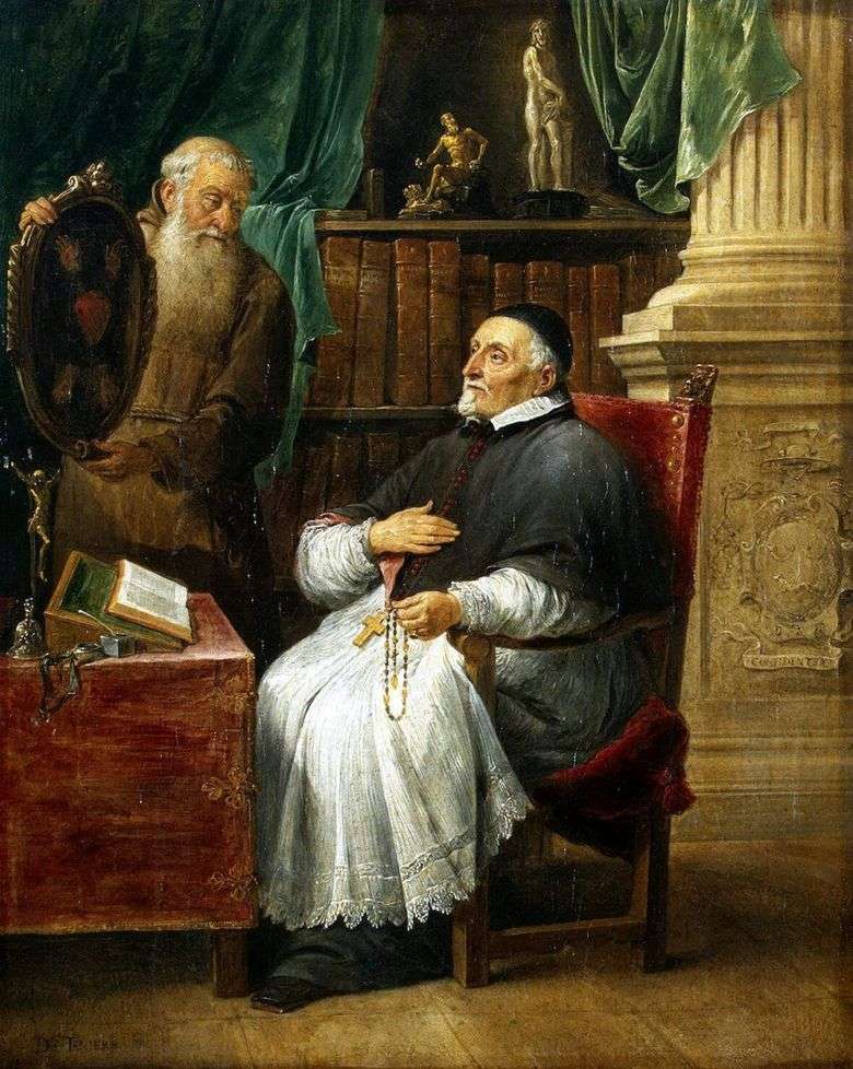 Retrato del obispo Anthony Trist y su hermano Eugene   David Teniers