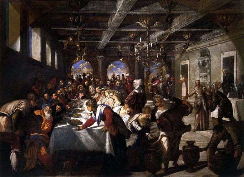 Matrimonio en Caná de Galilea   Jacopo Tintoretto