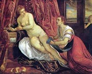 Danae   Jacopo Tintoretto
