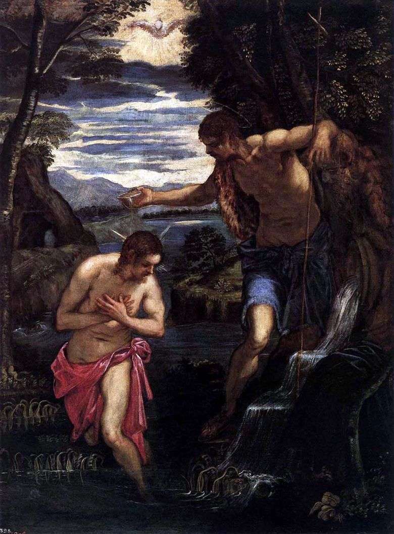 Bautismo de Cristo   Jacopo Tintoretto