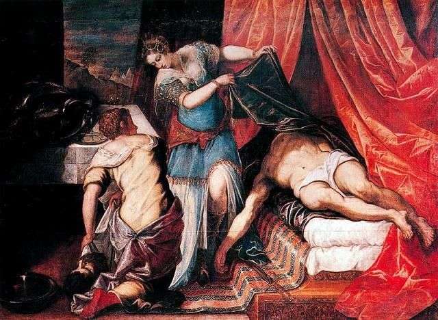Judith y Holofernes   Jacopo Tintoretto