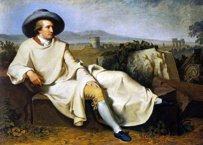 Goethe en Campania   Johann Tischbein