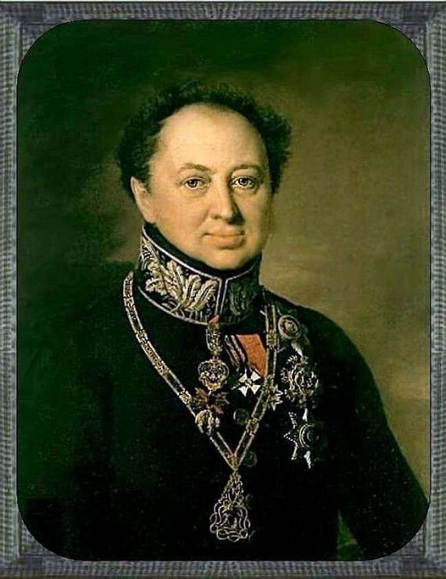 Retrato de D. P. Tatishchev   Vasily Tropinin