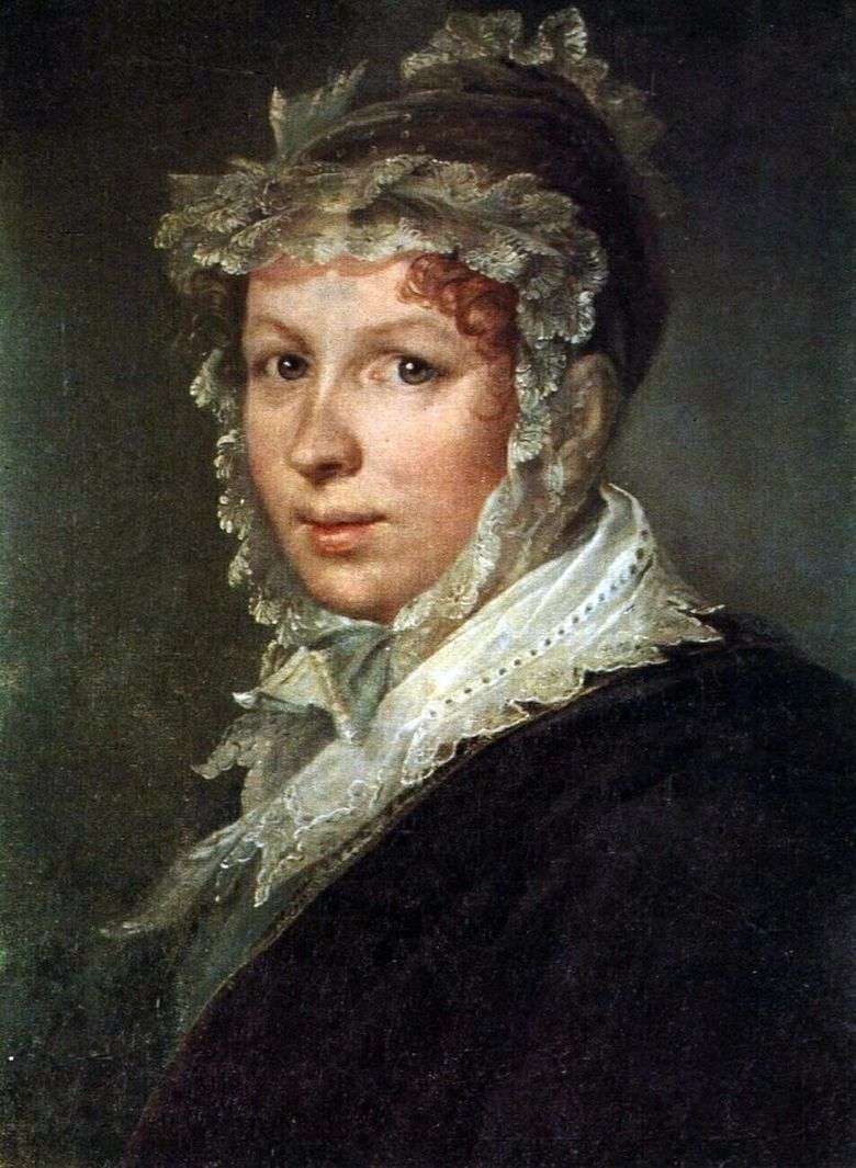 Retrato de la esposa del artista   Vasily Tropinin