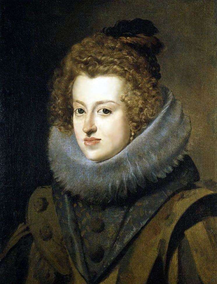 Infanta Maria Anna, reina de Hungría   Diego Velásquez