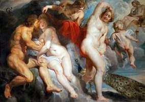 Ixion y Juno   Peter Rubens