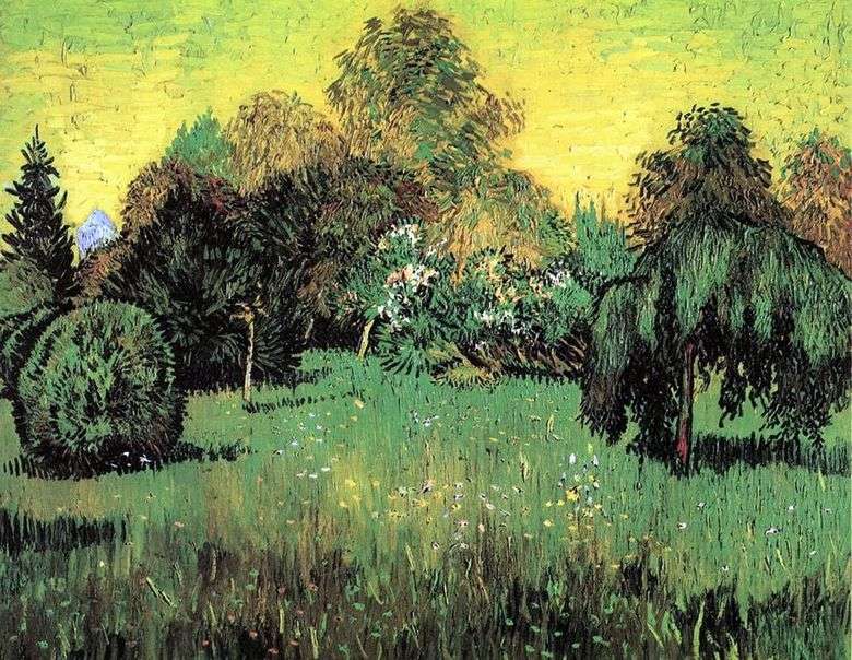 Jardín de los poetas (Jardín de los poetas)   Vincent van Gogh